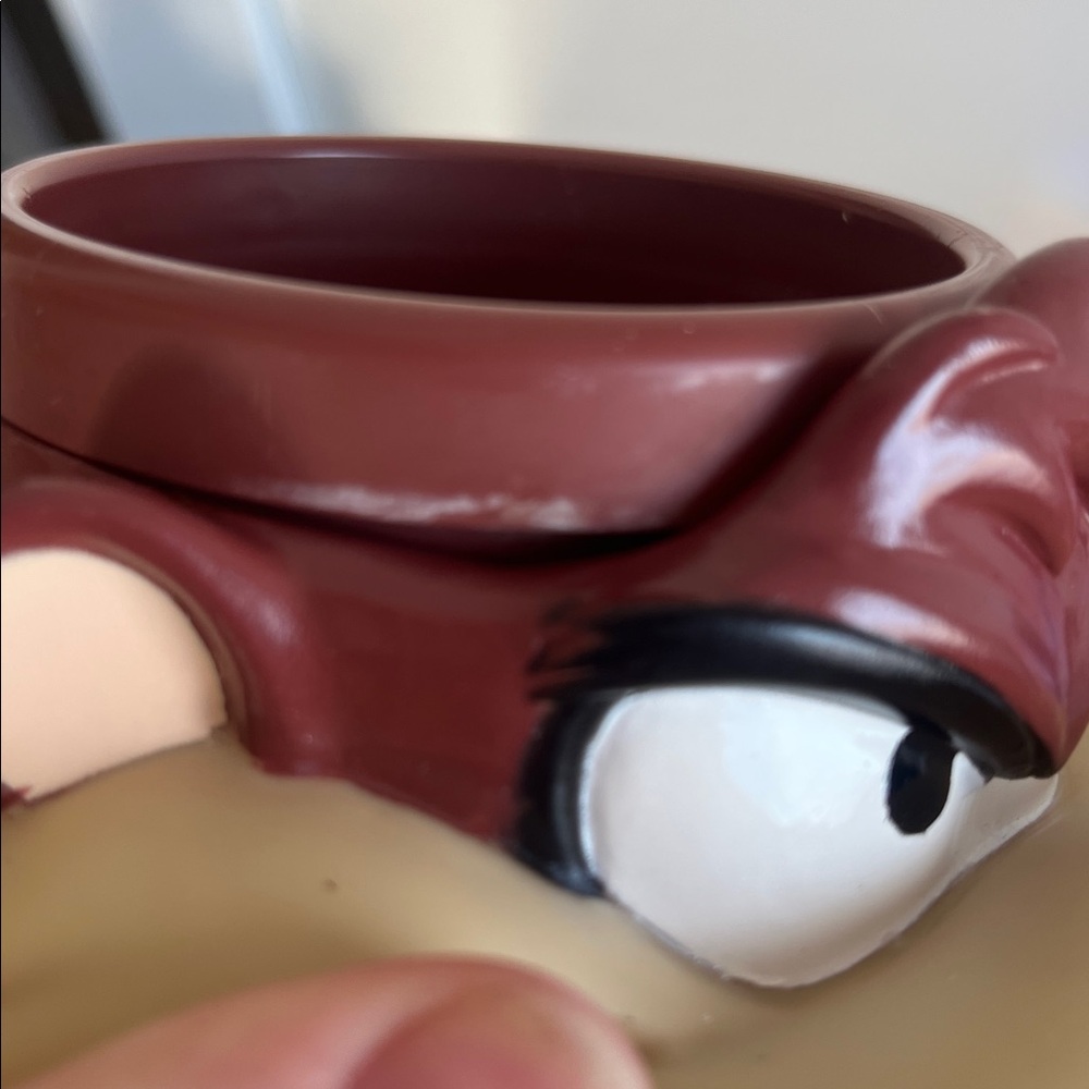 😁1992 Warner Bros Looney Tunes mug 
 Taz (Tasmanian Devil). - Picture 6 of 6